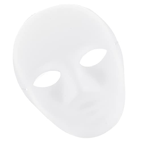 WOONEKY 6 Stück Teiliges DIY Weißes Papiermaske Bemalbare Masken für Erwachsene Pappmaché Masken zum Selbstgestalten Halloween Faschingsmasken Kreative Faschingsdeko für Karneval und WOONEKY 6 Stück Teiliges DIY Weißes Papiermaske Bemalbare Masken für Erwachsene Pappmaché Masken zum Selbstgestalten Halloween Faschingsmasken Kreative Faschingsdeko für Karneval und von WOONEKY