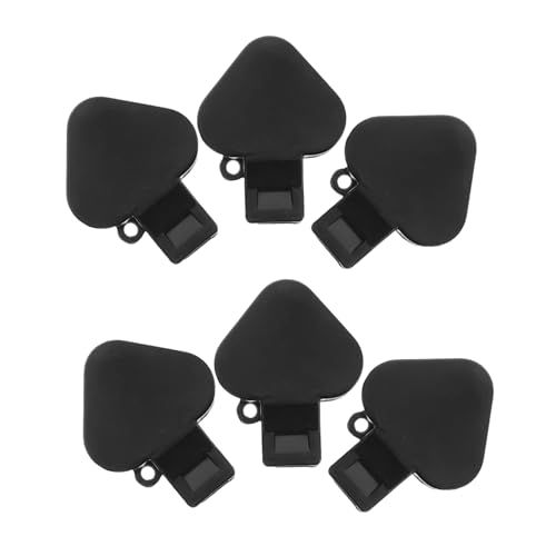 WOONEKY 6 Stück Teiliges Piratenpfeifen Halloween Partyzubehör Laute Kinderpfeifen als Kostümaccessoires Geeignet für Jungen und Mädchen Party Mitgebsel von WOONEKY