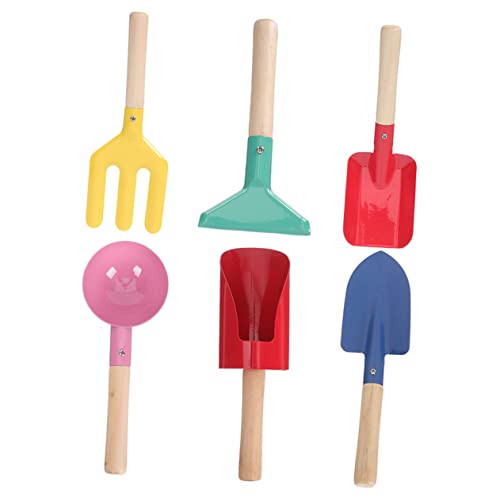 WOONEKY 6 Stück Teiliges Set Sandspielzeug Bunte Metallschaufeln für Leichte Schaufeln für Strand und Garten Sicheres und Unterhaltsames für Kleinen WOONEKY 6 Stück Teiliges Set Sandspielzeug Bunte Metallschaufeln für Leichte Schaufeln für Strand und Garten Sicheres und Unterhaltsames für Kleinen von WOONEKY