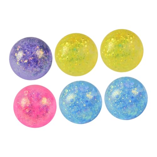 WOONEKY 6 Stück Teiliges Squeeze Ball aus Hochwertigem Material Handlich und Bequem für Erwachsenen Sensory Spiel Stressabbau und Partyspaß in Gemischten Farben von WOONEKY