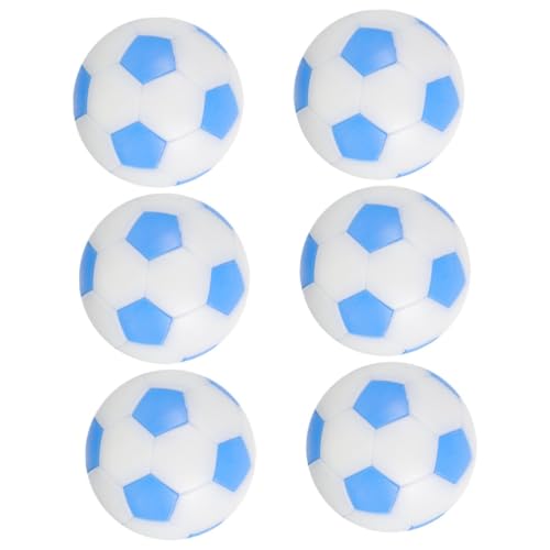 WOONEKY 6 Stück Tischfußball Bälle aus Strapazierfähigem Kunststoff Farbecht Standardgroß für Indoor Tischkicker Fördert Hand Auge Koordination Robuste Ersatzkugeln für Freizeitspiele WOONEKY 6 Stück Tischfußball Bälle aus Strapazierfähigem Kunststoff Farbecht Standardgroß für Indoor Tischkicker Fördert Hand Auge Koordination Robuste Ersatzkugeln für Freizeitspiele von WOONEKY