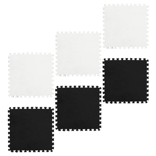 WOONEKY 6-teiliges Patchwork-Teppich-Set Spleißmatten Für Schlafzimmer Jungen Und Mädchen Spielzimmer Bodenunterlage Sicheres Material Einfache Aufbewahrung WOONEKY 6-teiliges Patchwork-Teppich-Set Spleißmatten Für Schlafzimmer Jungen Und Mädchen Spielzimmer Bodenunterlage Sicheres Material Einfache Aufbewahrung von WOONEKY