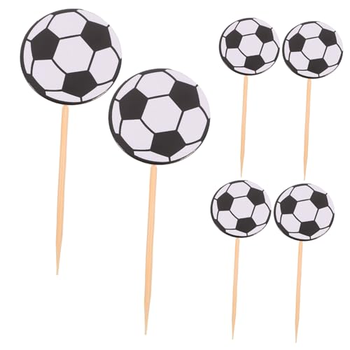 WOONEKY 60 Stück Fußball Kucheneinsätze, Sport Kuchenaufsätze, Fußball Pokalaufsätze, Sport Kuchenaufsätze Für Jungenpartys, Cupcake Aufsätze, Fußballparty Kuchendekorationen, WOONEKY 60 Stück Fußball Kucheneinsätze, Sport Kuchenaufsätze, Fußball Pokalaufsätze, Sport Kuchenaufsätze Für Jungenpartys, Cupcake Aufsätze, Fußballparty Kuchendekorationen, von WOONEKY