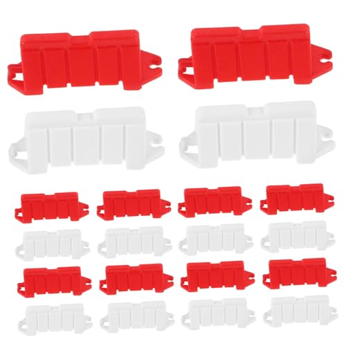 WOONEKY 60 Stück Teiliges Rc Car Rennbahn Zubehör Miniatur Straßenbarrieren aus Robustem Kunststoff für Realistische Drift und Rennstreckensimulationen Vielseitig Einsetzbar Strecken WOONEKY 60 Stück Teiliges Rc Car Rennbahn Zubehör Miniatur Straßenbarrieren aus Robustem Kunststoff für Realistische Drift und Rennstreckensimulationen Vielseitig Einsetzbar Strecken von WOONEKY