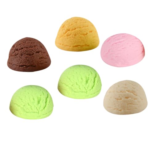 WOONEKY 6stücke Simulation EIS Kugeln Fotografie Prop Falsche EIS Kugeln Für Präsentierteller Teller Tabletts Kuchen Schüsseln Vitrinen Flurdekoration WOONEKY 6stücke Simulation EIS Kugeln Fotografie Prop Falsche EIS Kugeln Für Präsentierteller Teller Tabletts Kuchen Schüsseln Vitrinen Flurdekoration von WOONEKY