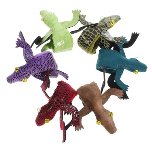 WOONEKY 6Stücke Schlagarmbänder Tierarmbänder für Vielseitig Einsetzbar Partyspielzeug Strapazierfähiges Design mit Stahlplatte WOONEKY 6Stücke Schlagarmbänder Tierarmbänder für Vielseitig Einsetzbar Partyspielzeug Strapazierfähiges Design mit Stahlplatte von WOONEKY