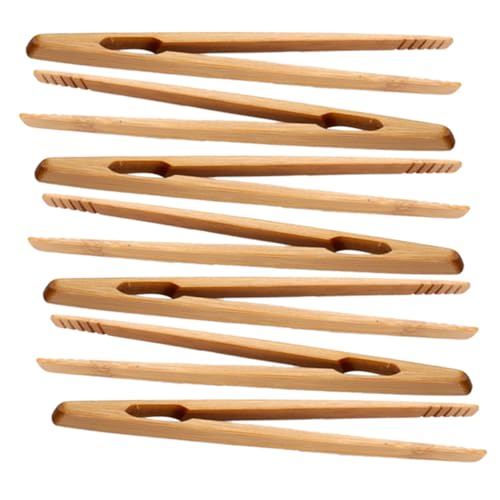 WOONEKY 7 Stück Teiliges Montessori Holzpinzetten für Feinmotorikförderung Leicht und Kompakt Pädagogisches Greifspielzeug für Kleinkinder Sicher Geschenk von WOONEKY