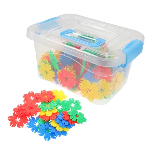WOONEKY 70 Stück Bausteine in Aufbewahrungsbox Verbindungsblöcke Interaktives Lernspielzeug architektonische Bausteine Ineinandergreifende Scheiben Montessori Plastik WOONEKY 70 Stück Bausteine in Aufbewahrungsbox Verbindungsblöcke Interaktives Lernspielzeug architektonische Bausteine Ineinandergreifende Scheiben Montessori Plastik von WOONEKY
