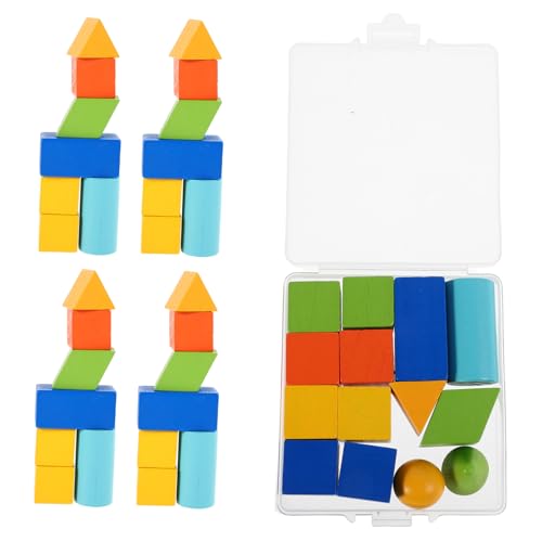 WOONEKY 70 Stück Geometrische Modelle für Teiliges aus Pädagogisches Lernspielzeug für Vorschule und Kindergarten Fördert Kreatives Lernen Mathematik und Geometrischen Formen WOONEKY 70 Stück Geometrische Modelle für Teiliges aus Pädagogisches Lernspielzeug für Vorschule und Kindergarten Fördert Kreatives Lernen Mathematik und Geometrischen Formen von WOONEKY