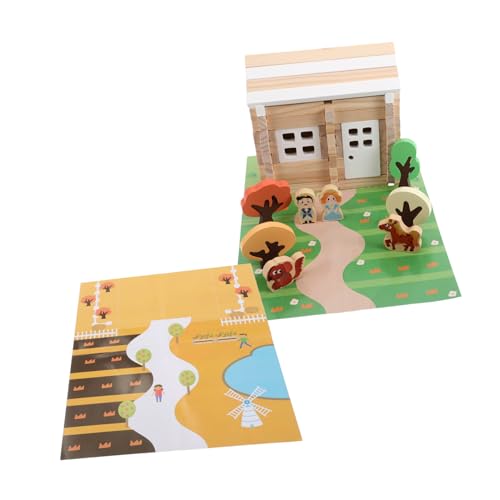 WOONEKY 75 Stück Teiliges Holzspielzeug für Kreative Bauklötze mit Luban Mortise und Tenon Struktur Pädagogisches Konstruktionsspielzeug für Frühe Bildung und Räumliche Vorstellungskraft WOONEKY 75 Stück Teiliges Holzspielzeug für Kreative Bauklötze mit Luban Mortise und Tenon Struktur Pädagogisches Konstruktionsspielzeug für Frühe Bildung und Räumliche Vorstellungskraft von WOONEKY