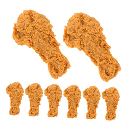WOONEKY 8 Stück Simulation Hühnermodell Gefälschtes Fleisch Silikon Gefälschtes Huhn Lebensmittel Tischdekoration Kochrequisiten Lebensmittel Display Requisiten WOONEKY 8 Stück Simulation Hühnermodell Gefälschtes Fleisch Silikon Gefälschtes Huhn Lebensmittel Tischdekoration Kochrequisiten Lebensmittel Display Requisiten von WOONEKY