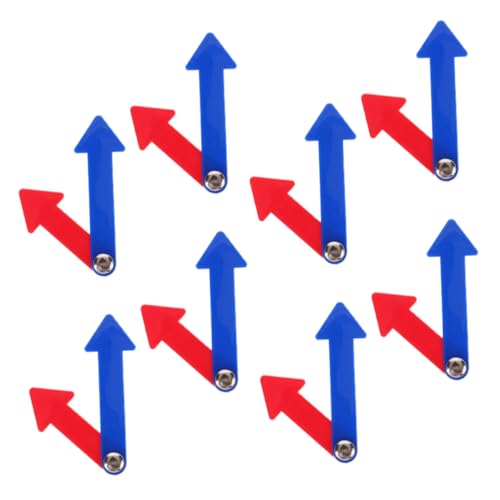WOONEKY 8 Stück Teiliges DIY Uhrzeiger Set aus Stabilem Kunststoff Drehbare Uhrzeiger zum Lernen der Uhrzeit Rote Stunden Blaue Minutenzeiger für Schule Bastelprojekte Zeitangabe WOONEKY 8 Stück Teiliges DIY Uhrzeiger Set aus Stabilem Kunststoff Drehbare Uhrzeiger zum Lernen der Uhrzeit Rote Stunden Blaue Minutenzeiger für Schule Bastelprojekte Zeitangabe von WOONEKY