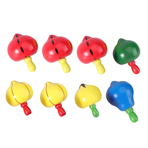 WOONEKY 8 Stück Teiliges Holzspielzeug Bunte Frucht für Hand Augen Koordination Kreatives für Eltern Junge Mädchen Interaktion Stressabbauendes aus Schadstofffreier Farbe WOONEKY 8 Stück Teiliges Holzspielzeug Bunte Frucht für Hand Augen Koordination Kreatives für Eltern Junge Mädchen Interaktion Stressabbauendes aus Schadstofffreier Farbe von WOONEKY