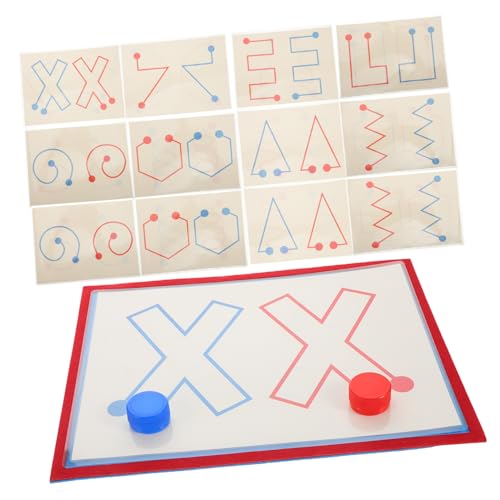 WOONEKY 8 Stück Teiliges Lernspielset für Entwicklung von Links und Rechts Gehirnhälfte Hand Augen Koordination für Kleinkinder Interaktives Montessori Kartenspiel zur Motorischer WOONEKY 8 Stück Teiliges Lernspielset für Entwicklung von Links und Rechts Gehirnhälfte Hand Augen Koordination für Kleinkinder Interaktives Montessori Kartenspiel zur Motorischer von WOONEKY