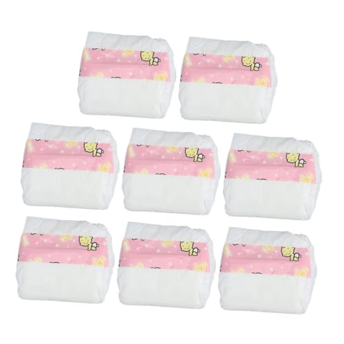 WOONEKY 8 Stück Teiliges Puppenwindeln für Neugeborene Puppen Mini puppenunterwäsche aus Robustem Material Vielseitig Einsetzbar für Kinderzimmer Kindergarten und Pädagogisches WOONEKY 8 Stück Teiliges Puppenwindeln für Neugeborene Puppen Mini puppenunterwäsche aus Robustem Material Vielseitig Einsetzbar für Kinderzimmer Kindergarten und Pädagogisches von WOONEKY