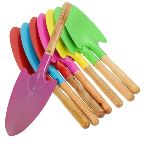 WOONEKY 8 Stück Teiliges Strandspielzeug Mini Schaufeln für Holzgriff für Gartenarbeit Sandkasten und Farben Zufällig Zufällige Farbe Zufällige Farbe WOONEKY 8 Stück Teiliges Strandspielzeug Mini Schaufeln für Holzgriff für Gartenarbeit Sandkasten und Farben Zufällig Zufällige Farbe Zufällige Farbe von WOONEKY