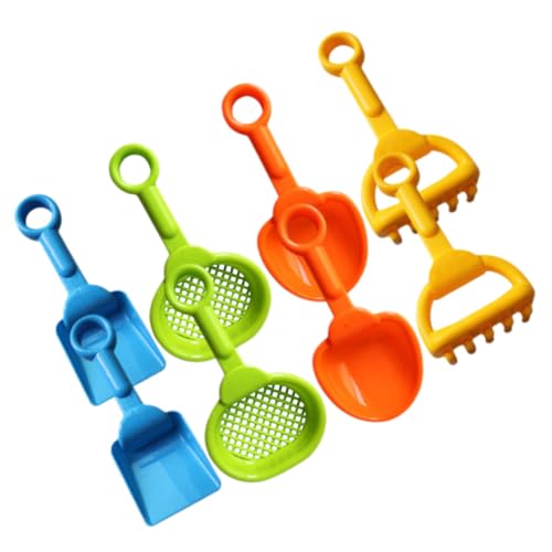 WOONEKY 8 Stück Teiliges Strandspielzeug Set für Robuste Sandspielzeuge mit Schaufeln für Strand und Garten Fördert Kreatives und Sandkunst Zufällige Farbe Zufällige Farbe WOONEKY 8 Stück Teiliges Strandspielzeug Set für Robuste Sandspielzeuge mit Schaufeln für Strand und Garten Fördert Kreatives und Sandkunst Zufällige Farbe Zufällige Farbe von WOONEKY