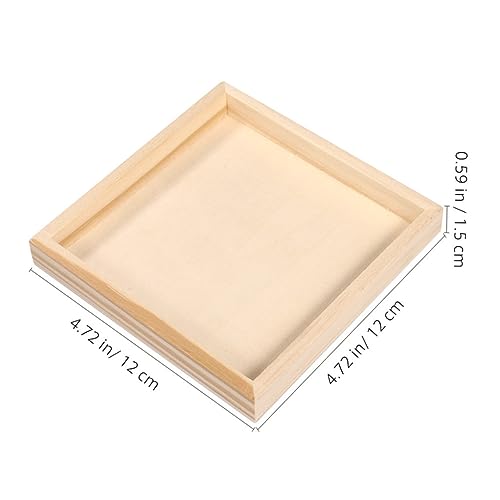 WOONEKY 8 Stück Teiliges aus Holz Puzzletabletts Speziell für Würfelpuzzleblöcke Langlebig und Praktisch zur Aufbewahrung und Sortierung von Spielzeugen und Haushaltsgegenständen WOONEKY 8 Stück Teiliges aus Holz Puzzletabletts Speziell für Würfelpuzzleblöcke Langlebig und Praktisch zur Aufbewahrung und Sortierung von Spielzeugen und Haushaltsgegenständen von WOONEKY