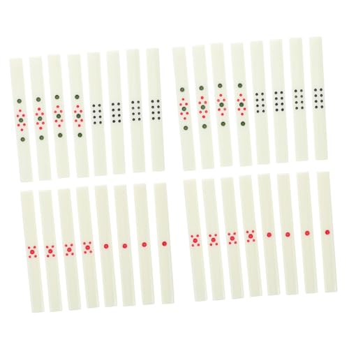 WOONEKY 88 Stück Mahjong Zählhilfe Teilig für Chinesische Mahjong Spiele Anpassbare Zählstäbe für Faire Wettspiele Kompatibel Robust und Langlebig WOONEKY 88 Stück Mahjong Zählhilfe Teilig für Chinesische Mahjong Spiele Anpassbare Zählstäbe für Faire Wettspiele Kompatibel Robust und Langlebig von WOONEKY