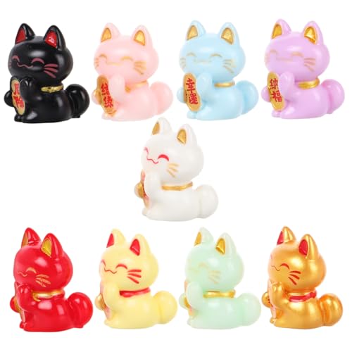 WOONEKY Gartendeko Figuren Katzenfiguren Deko Miniatur Glückskatze Figuren Üße Katzenmodelle Für DIY Landschaftsdekoration Niedliche Mini Katzenfiguren Im Gemischten Stil Für Kreative Gestaltung WOONEKY Gartendeko Figuren Katzenfiguren Deko Miniatur Glückskatze Figuren Üße Katzenmodelle Für DIY Landschaftsdekoration Niedliche Mini Katzenfiguren Im Gemischten Stil Für Kreative Gestaltung von WOONEKY