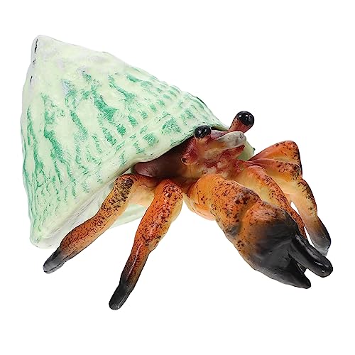 WOONEKY Aquarium Dekoration Modellspielzeug Realistisches und Lebhaftes Krabbenmodell für Aquarien und Lernspielzeug Fördert Vorstellungskraft und Tierverständnis von WOONEKY