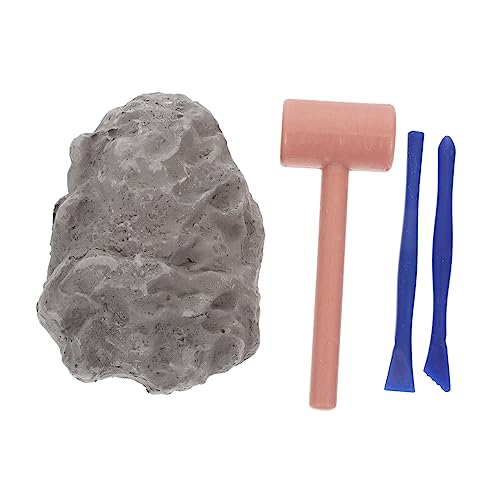 WOONEKY Archäologie Ausgrabungsspielzeug für Kreatives Interaktives Lernspielzeug für Junge Fördert Handwerkliche Fähigkeiten und Eltern Junge Mädchen Interaktion DIY Kristallgräber von WOONEKY