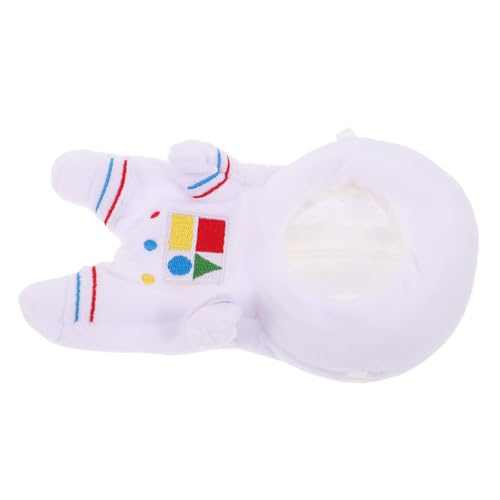 WOONEKY Astronauten-kostüm für Puppen Weicher Jumpsuit aus Kinderfreundlichem Material Kleines Accessoire für Puppen zum Verkleiden Vielseitig für Plüschtiere Bequem und Robust für von WOONEKY