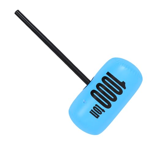 WOONEKY Aufblasbarer Hammer Aufblasbare Requisiten Hammerspielzeug Für Großes Aufblasbares PVC- Partyhammer Hämmer Für Cosplay Kinderhämmer Plastik Himmelblau WOONEKY Aufblasbarer Hammer Aufblasbare Requisiten Hammerspielzeug Für Großes Aufblasbares PVC- Partyhammer Hämmer Für Cosplay Kinderhämmer Plastik Himmelblau von WOONEKY