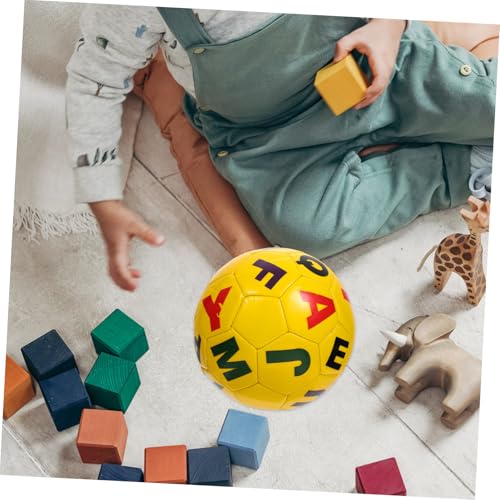 WOONEKY Aufblasbarer aus Strapazierfähigem PVC Leicht zu Greifen Fördert Hand Auge koordination und Feinmotorik Sicher für Kleinkinder als Spielball für Drinnen und Draußen WOONEKY Aufblasbarer aus Strapazierfähigem PVC Leicht zu Greifen Fördert Hand Auge koordination und Feinmotorik Sicher für Kleinkinder als Spielball für Drinnen und Draußen von WOONEKY