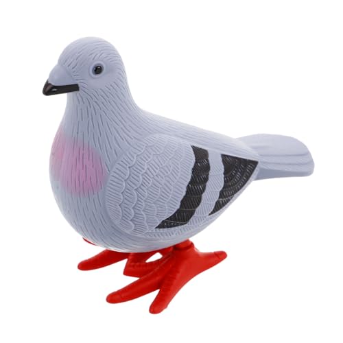 WOONEKY Aufziehspielzeug Taube Lustiges Pigeon Wind Up für Sprung Simulation Graues Kinderspielzeug Hand Augen Koordination für Partys und Feste WOONEKY Aufziehspielzeug Taube Lustiges Pigeon Wind Up für Sprung Simulation Graues Kinderspielzeug Hand Augen Koordination für Partys und Feste von WOONEKY