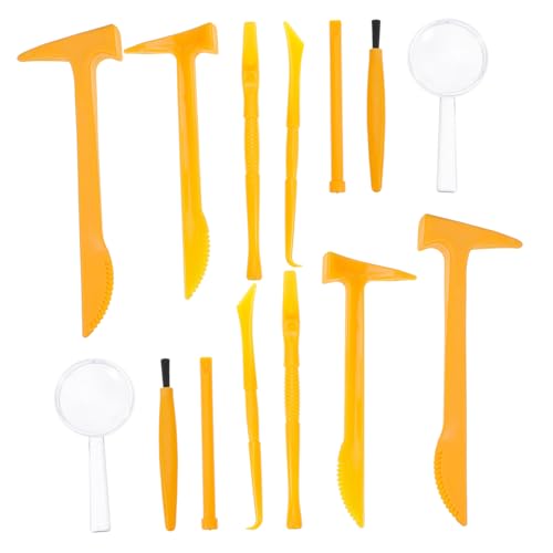 WOONEKY Ausgrabungsset Teilig mit Hammer Meißel Pinsel Langlebiges und Kunststoffwerkzeug für Kreatives Entdeckerspiel Feinmotorik und Logischem WOONEKY Ausgrabungsset Teilig mit Hammer Meißel Pinsel Langlebiges und Kunststoffwerkzeug für Kreatives Entdeckerspiel Feinmotorik und Logischem von WOONEKY