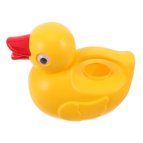 WOONEKY Badespielzeug Ente aus Kunststoff Interaktive Enten Gießkanne für Schwimmendes Badewannenspielzeug Sicheres Wasserspielzeug für Jungen und Mädchen Charmante Wiederverwendbar von WOONEKY