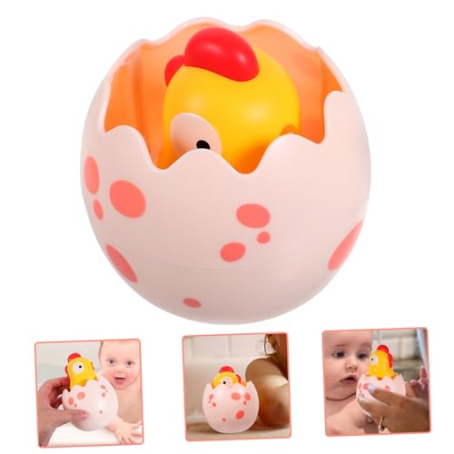 WOONEKY Badespielzeug Junge Mädchen Wasserspielzeug Badewanne Sensorisches Sicher rutschfest Niedliches Küken Design Für Jungen Mädchen Jahre von WOONEKY