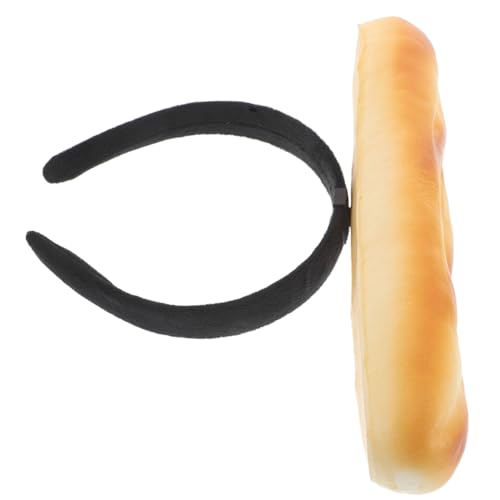 WOONEKY Baguette Stirnband für und Mädchen Realistisches Brot Accessoire für Cosplay Partys und Fotoshootings Vielseitig und für Besondere Anlässe von WOONEKY