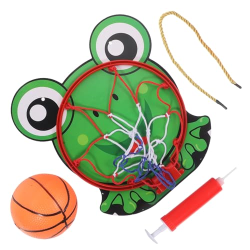 WOONEKY Basketballkorb Wandmontage Cartoon Design Froschkopf Indoor Hängend Platzsparend Für Jungen Mädchen Motorik WOONEKY Basketballkorb Wandmontage Cartoon Design Froschkopf Indoor Hängend Platzsparend Für Jungen Mädchen Motorik von WOONEKY