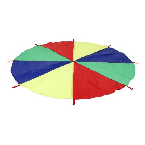 WOONEKY Buntes Outdoor Spielzelt mit Griffen Kooperatives Kinderspiel für Kindergarten Motorische und Sensorisches Training Robustes Gymnastikgerät für Familienaktivitäten WOONEKY Buntes Outdoor Spielzelt mit Griffen Kooperatives Kinderspiel für Kindergarten Motorische und Sensorisches Training Robustes Gymnastikgerät für Familienaktivitäten von WOONEKY