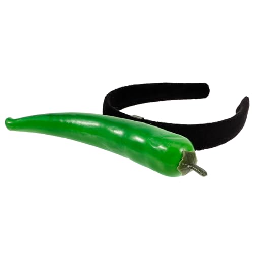 WOONEKY Chili Design Haarreifen für Frauen Lustiger Gemüse Haarband mit Chili Design für Cosplay Partys und Bühnenaufführungen Kreatives und Schickes Accessoire für Besondere Anlässe WOONEKY Chili Design Haarreifen für Frauen Lustiger Gemüse Haarband mit Chili Design für Cosplay Partys und Bühnenaufführungen Kreatives und Schickes Accessoire für Besondere Anlässe von WOONEKY