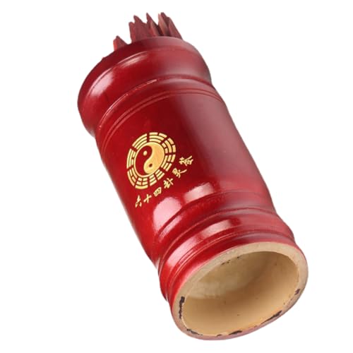 WOONEKY Chinesische Wahrsagestäbe Becher Traditionelles Divinationsspiel für Freunde und Familie Interaktives Glücksspielelement Langlebiges Chinesisches Spielzubehör Geeignet für Jung von WOONEKY