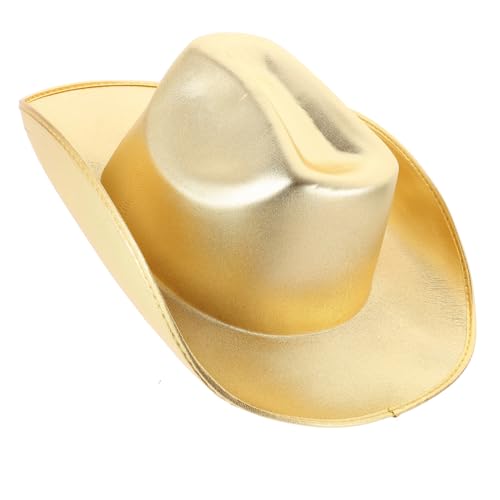 WOONEKY Cowgirl Hut Glitter Party Hut für Damen und Herren Einzigartiges Kostüm Accessoire für Western Themenfeiern Halloween und Cosplay Unisex Leicht und Tragbar WOONEKY Cowgirl Hut Glitter Party Hut für Damen und Herren Einzigartiges Kostüm Accessoire für Western Themenfeiern Halloween und Cosplay Unisex Leicht und Tragbar von WOONEKY
