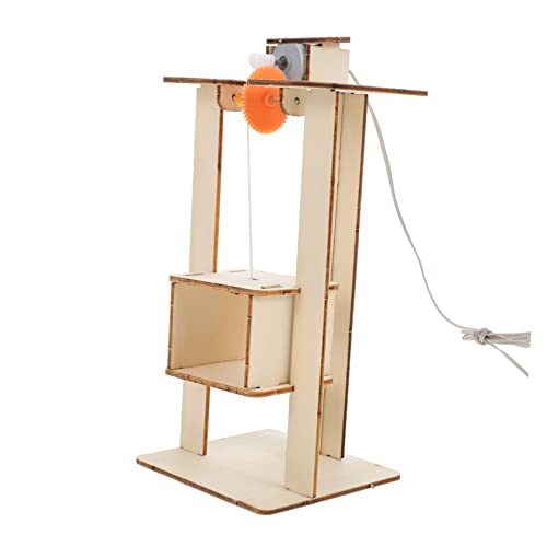 WOONEKY DIY Aufzug Modell Technisches Aufzugsmodell für Physik Experimentierkit Bastelset für Naturwissenschaftliche Bildung ohne Batterie Fördert Kreative Fähigkeiten WOONEKY DIY Aufzug Modell Technisches Aufzugsmodell für Physik Experimentierkit Bastelset für Naturwissenschaftliche Bildung ohne Batterie Fördert Kreative Fähigkeiten von WOONEKY