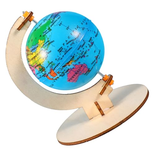 WOONEKY DIY Holz Weltkugel für Pädagogisches Bastelset Kreativität und Motorik für Geografieunterricht Dekoration für Kinderzimmer WOONEKY DIY Holz Weltkugel für Pädagogisches Bastelset Kreativität und Motorik für Geografieunterricht Dekoration für Kinderzimmer von WOONEKY