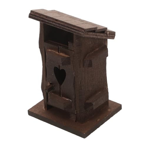 WOONEKY DIY Outdoor Garten Toilettenhäuschen Figur für Sandkasten Dekoration Detailreiche Handgefertigte Miniatur mit Robustem Design Kreatives WOONEKY DIY Outdoor Garten Toilettenhäuschen Figur für Sandkasten Dekoration Detailreiche Handgefertigte Miniatur mit Robustem Design Kreatives von WOONEKY
