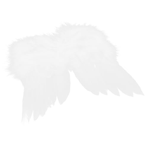 WOONEKY Dekorative Engel Flügel für Puppen Flügel Puppen Zubehör Leicht und Langlebig Einfach zu Befestigen von WOONEKY