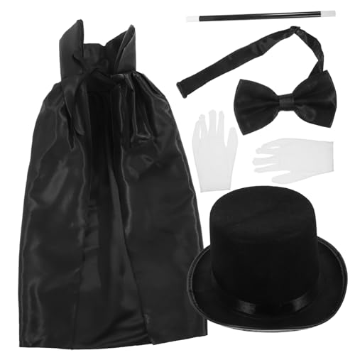 WOONEKY Detektiv Kostüm mit Hut und Fliege Realistische Rollenspiel Requisiten für Jungen Zauberer und Künstler Kostüm Zubehör für Fasching Karneval Mottoparty und Halloween WOONEKY Detektiv Kostüm mit Hut und Fliege Realistische Rollenspiel Requisiten für Jungen Zauberer und Künstler Kostüm Zubehör für Fasching Karneval Mottoparty und Halloween von WOONEKY