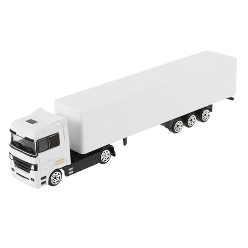 WOONEKY Rc Sattelzug Modell für Erwachsene mit Beweglichen Detailgetreuem Design und Abnehmbarem Anhänger Spielzeug Baufahrzeug für Sammler und Enthusiasten von WOONEKY