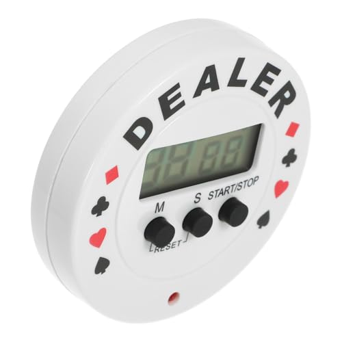 WOONEKY Digitaler Poker Timer mit Countdown Funktion Vielseitiger Haushalts und Party Timer für Familien Clubs und Spielabende Batteriebetrieben und Tragbar WOONEKY Digitaler Poker Timer mit Countdown Funktion Vielseitiger Haushalts und Party Timer für Familien Clubs und Spielabende Batteriebetrieben und Tragbar von WOONEKY