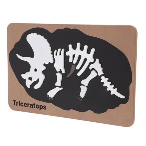 WOONEKY Dinosaurier Skelett Puzzle aus Holz für Kognitives Montessori für Jahre Dinosaurier Fossil Lernspielzeug Fördert Kreativität und Soziale Interaktion WOONEKY Dinosaurier Skelett Puzzle aus Holz für Kognitives Montessori für Jahre Dinosaurier Fossil Lernspielzeug Fördert Kreativität und Soziale Interaktion von WOONEKY
