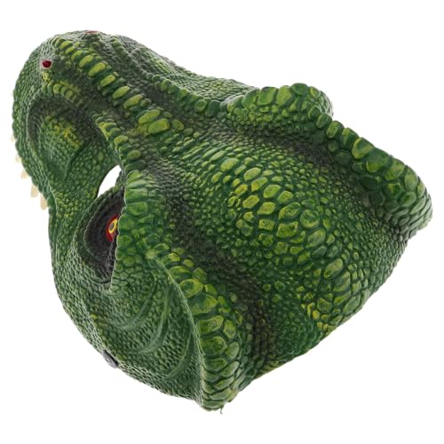 WOONEKY Dinosauriermaske für Realistische Tyrannosaurus Kopfmaske für Halloween Cosplay und Themenpartys Leicht und Angenehm zu Tragen für Jungen und Mädchen WOONEKY Dinosauriermaske für Realistische Tyrannosaurus Kopfmaske für Halloween Cosplay und Themenpartys Leicht und Angenehm zu Tragen für Jungen und Mädchen von WOONEKY