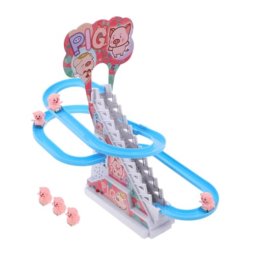 WOONEKY Elektrisches Bären-spielset mit Led-lichtern und Musik Kleines Kletter Rutschspielzeug für Fördert Motorik und Koordination Indoor Unterhaltung als Geburtstagsgeschenk WOONEKY Elektrisches Bären-spielset mit Led-lichtern und Musik Kleines Kletter Rutschspielzeug für Fördert Motorik und Koordination Indoor Unterhaltung als Geburtstagsgeschenk von WOONEKY