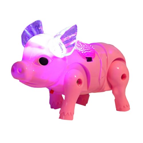 WOONEKY Elektronisches Schwein mit Licht und Musik Interaktives Pig Walking Toy für Fördert die Hand Augen Koordination für Geburtstagsgeschenke und Heimdekoration WOONEKY Elektronisches Schwein mit Licht und Musik Interaktives Pig Walking Toy für Fördert die Hand Augen Koordination für Geburtstagsgeschenke und Heimdekoration von WOONEKY